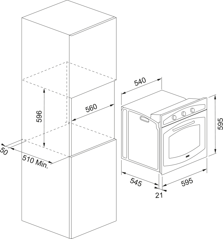 Electric oven FCO 86 H ON [3]