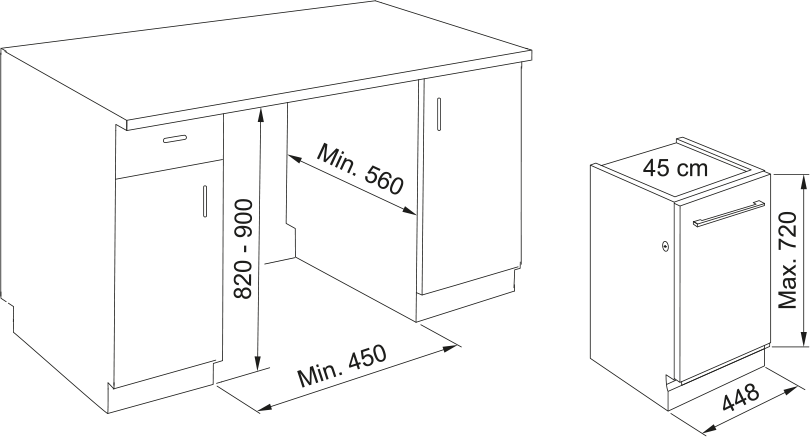 Maşină spălat vase FDW 4510 E8P E [4]