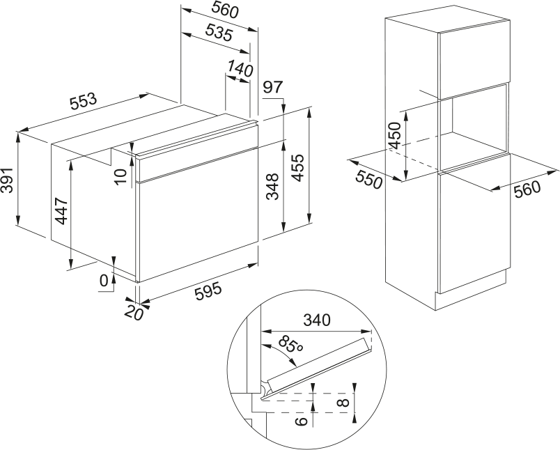 Микроволновая печь FMA 45 MW XS [6]