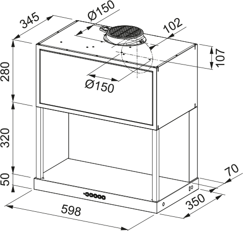 Hota Decorativa FMA MODULAR 60 MB [11]
