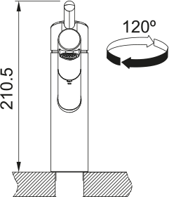 Orbit Pull-Out Single Spray [3]