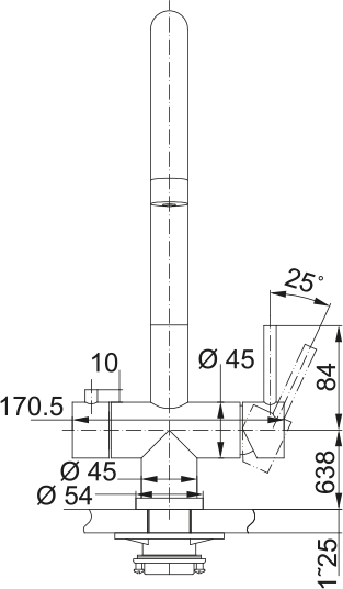 Смеситель из нержавеющей стали с фильтрацией воды Eos clear [6]