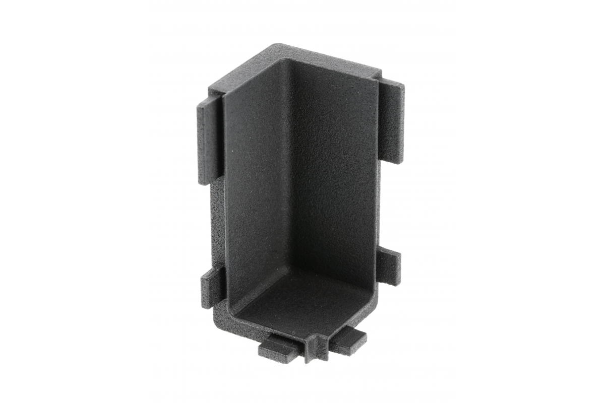 Profile - PA-LACZVELLO-LIN-20M Internal corner connector, VELLO, L, matte black