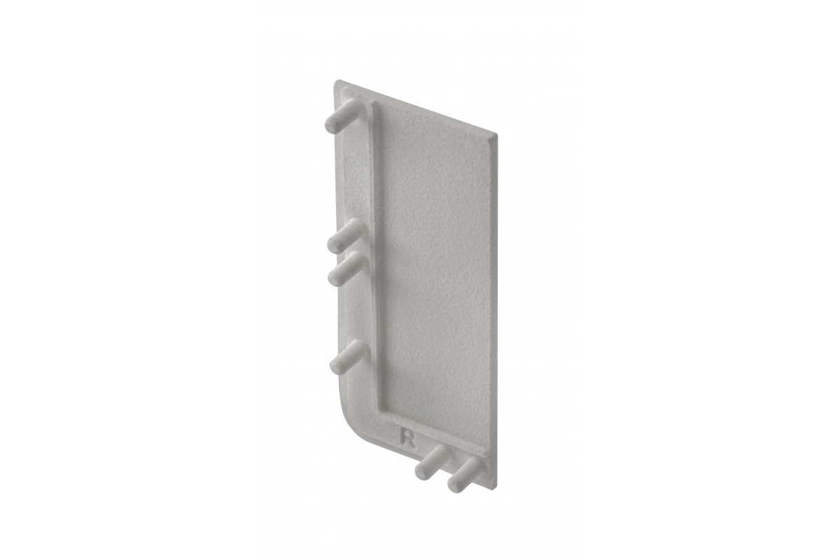 Manere - PA-ZASVELLO-LPP-06 Profile end cap VELLO L, stainless steel DR
