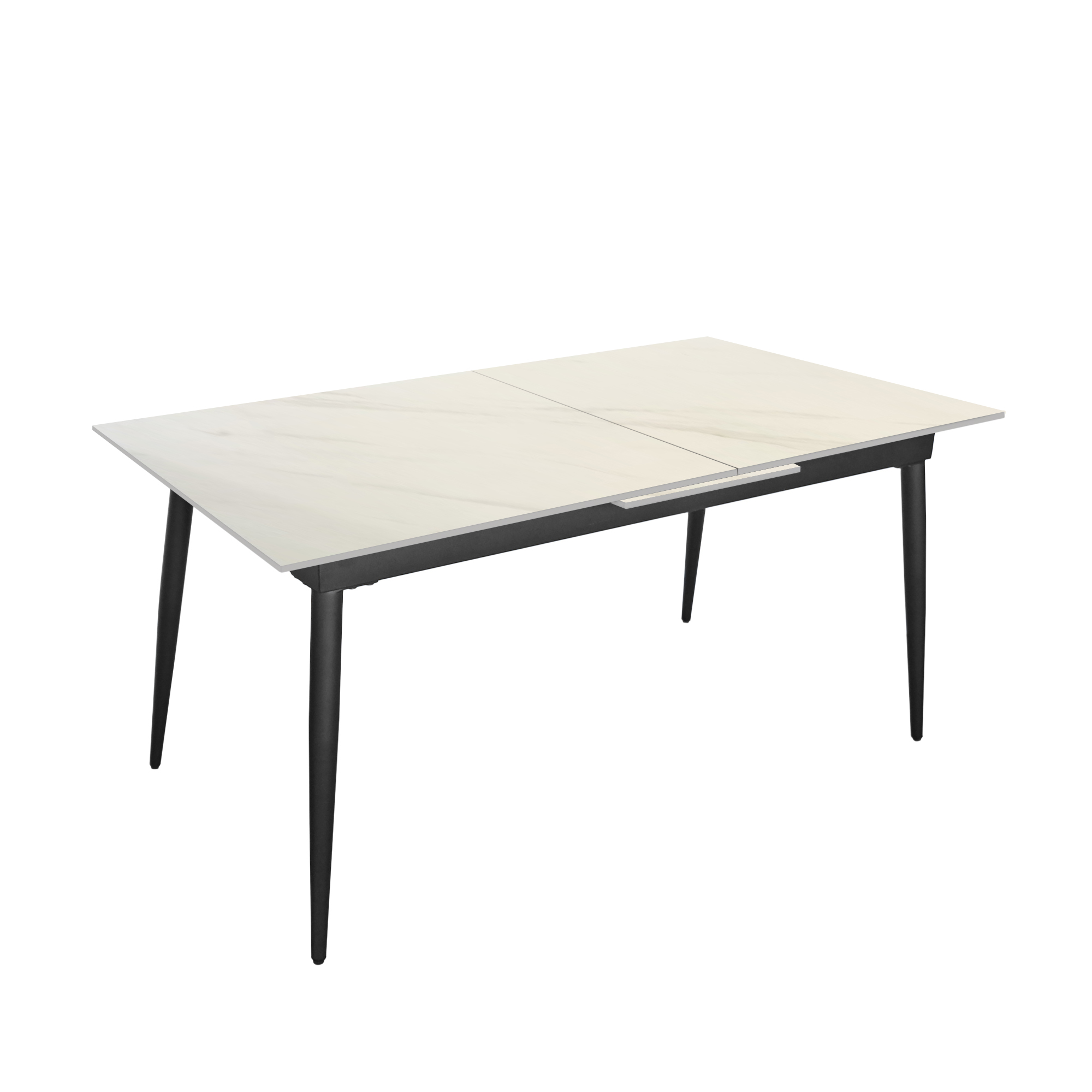 Product Catalog - Extendable Table VANESSA Arabescato Golden 160/200×85