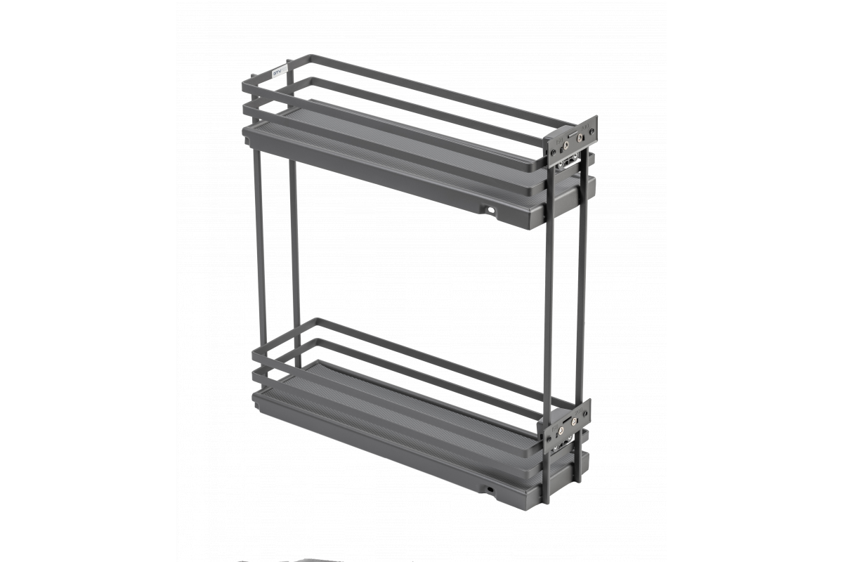 Furniture Hardware - KO-200BO-60 Cargo MOVIX PRO, without slides, 200 mm, anthracite