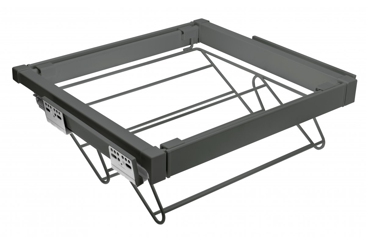Furniture Hardware - WG-POBUW90-60 Shoe basket ELITE 900 mm, with soft-close, anthracite