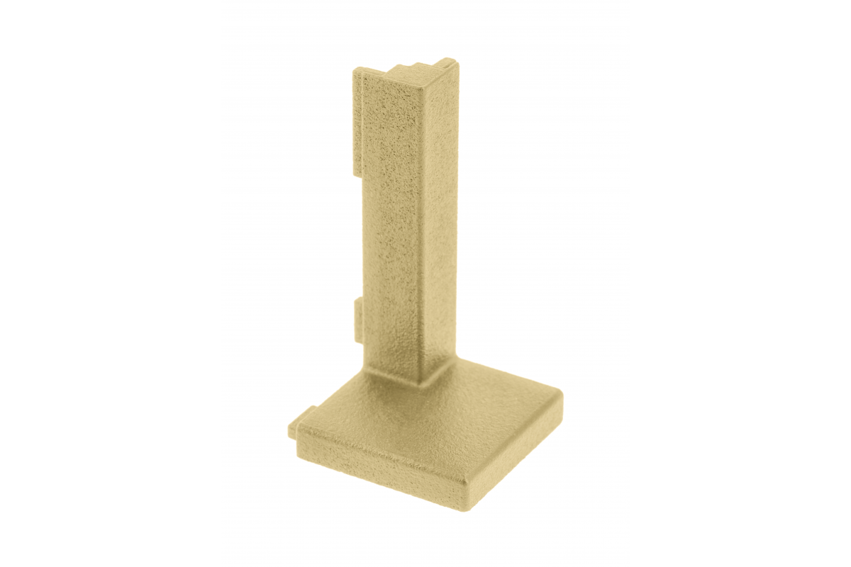 Profile - PA-LACZVELLO-LOUT-21 External corner connector, VELLO, L, gold