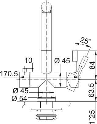 Atlas Clear Stainless Steel Water Filtration Faucet [6]