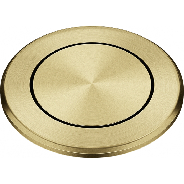 Buton rotund push, inox [3]