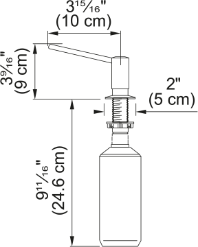 Dozator săpun crom [6]