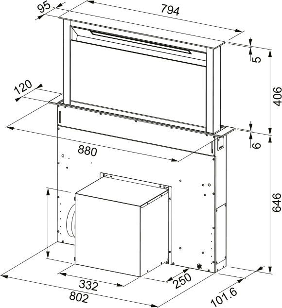 HOOD FDW 908 IB XS FRANKE [5]