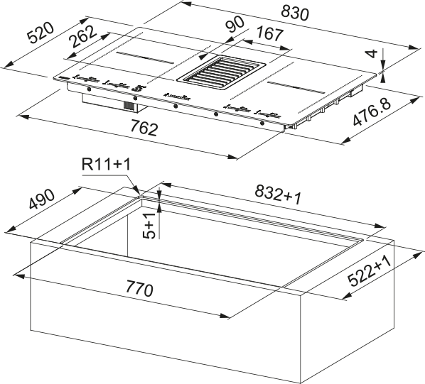 HOOD FMY 839 HI 2.0 FRANKE [5]