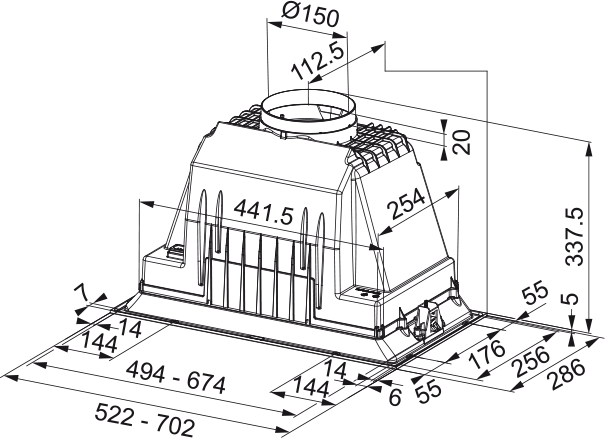 Hotă FBI 705 PLUS/2 [8]
