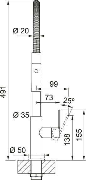 Maris Slim Extractibil jet dublu [7]