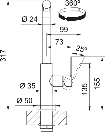 Maris Slim Extractibil monojet [6]