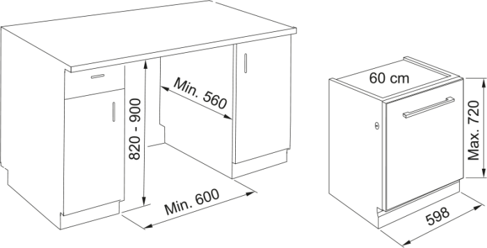 Maşină spălat vase FDW 614 D10P DOS C [2]
