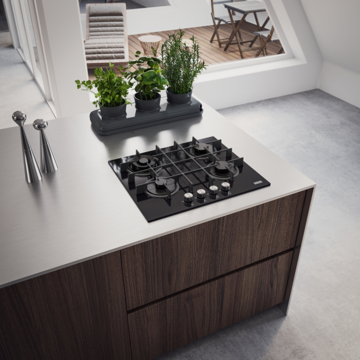 Gas hob FHMA 604 3G DC BK C [3]