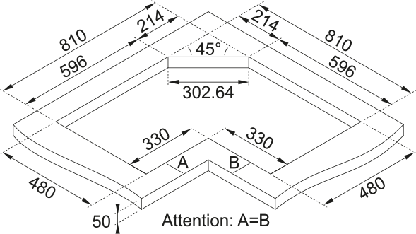 Plită gaz FHNE COR4 3G TC XS C [4]