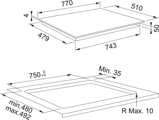 Plită inducție FMA 804 I F BK [5]