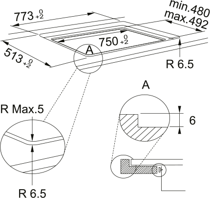 Plită inducție FMA 804 I F BK [6]