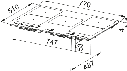 Induction hob FMY 808 I FP BK KL Nero [6]