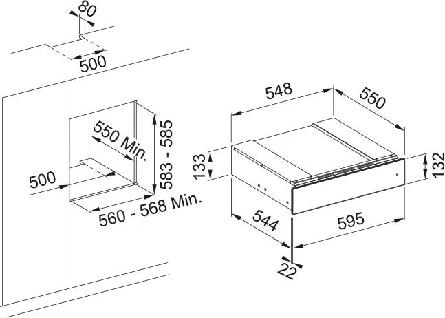 Sertar termic FMY 14 DRW BK [5]