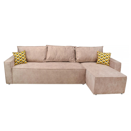 Colțare - Canapea Extensibila Kalifornia Light Brown