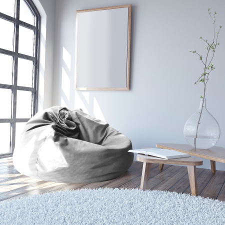 Bean bag chairs - Bean Bag Chair Color/Fabric Ø 95 Light-Grey