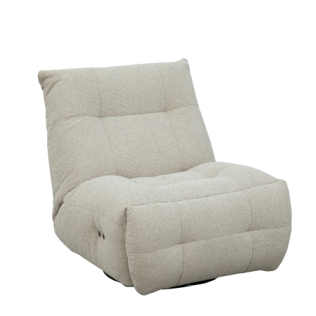 Кресла - Fotoliu Recliner Nardo ROF-017 Beige (Royal Boucle Natural)