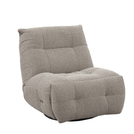 Кресла - Fotoliu Recliner Nardo ROF-017 Grey (Royal Boucle Mushroom)
