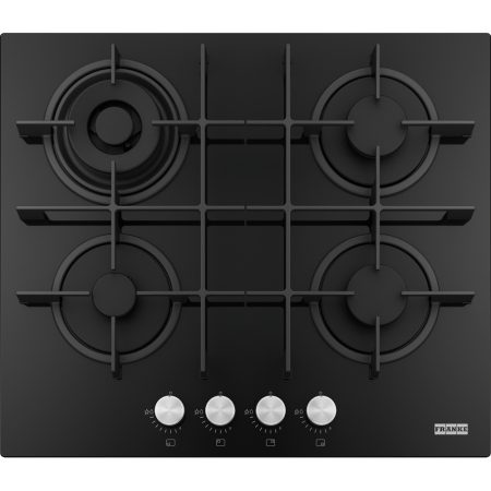 Plite - Plită gaz FHMA 604 3G DC BK C