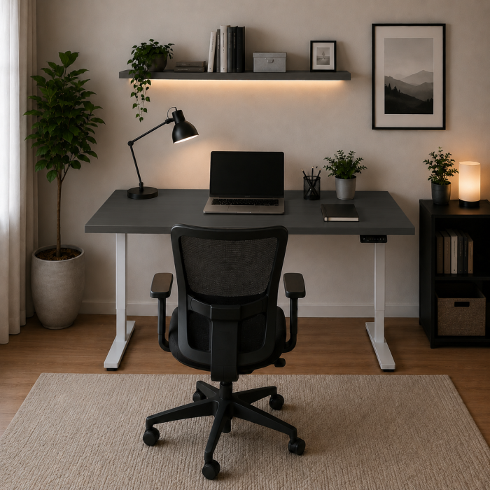 Birou Reglabil Electric ,130x60cm [2]
