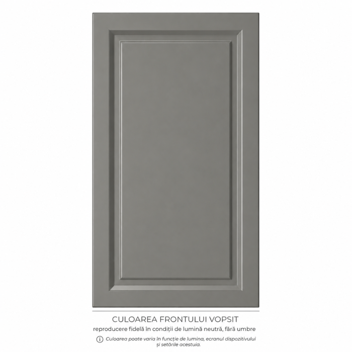 Bucatarie Tokyo 2M, Gri, MDF frezat vopsit [7]