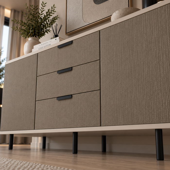 Comoda Linea Brown, Fronturi MDF [4]