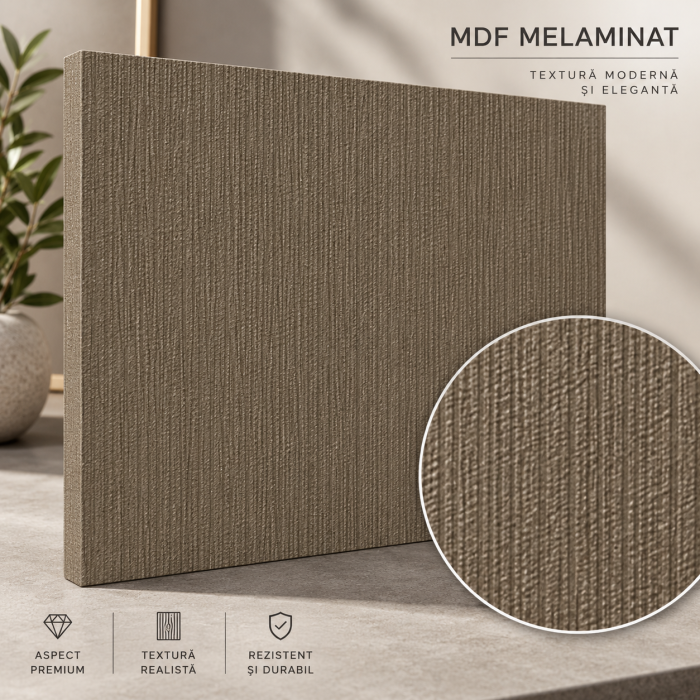 Comoda Linea Brown, Fronturi MDF [9]