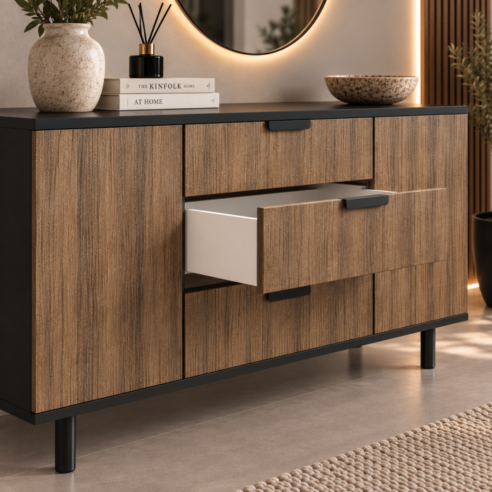 Comoda Peru Oak, Fronturi MDF [4]