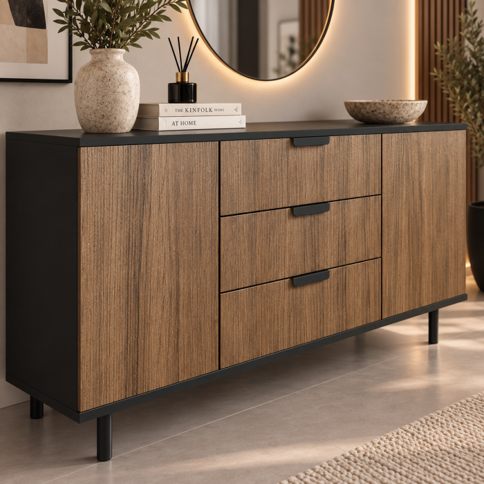 Comoda Peru Oak, Fronturi MDF [2]