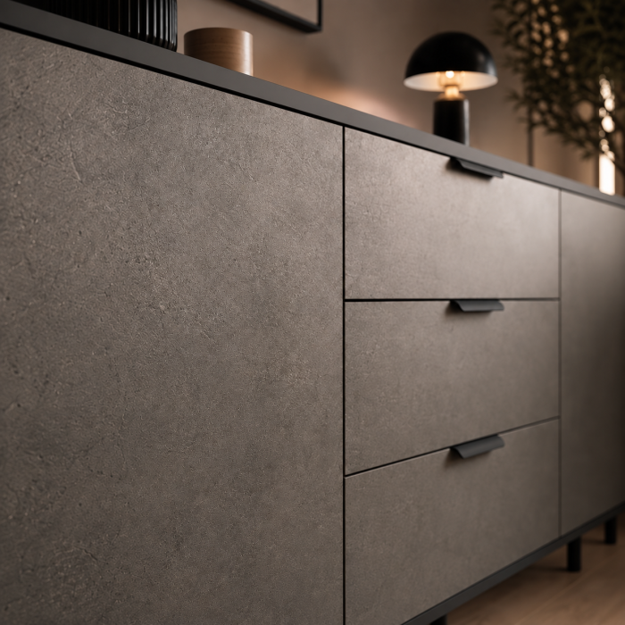 Comoda Stone Loft, Fronturi MDF, 150x80x40 [2]