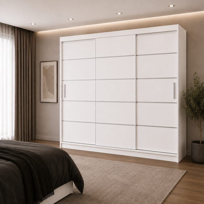 Dressing Eduard cu usi culisante, 240x60x200 cm, PAL 18mm [2]