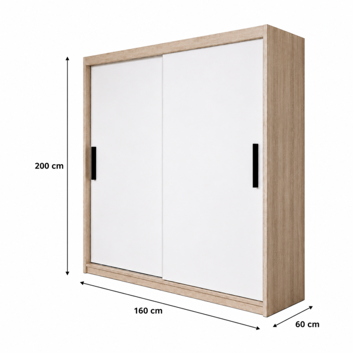 Dressing cu  Usi Culisante, L160 x A60 x H200 [7]
