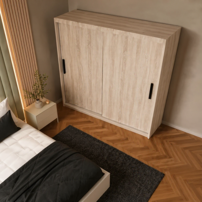 Dressing cu  Usi Culisante, Sonoma, L160 x A60 x H200 [2]