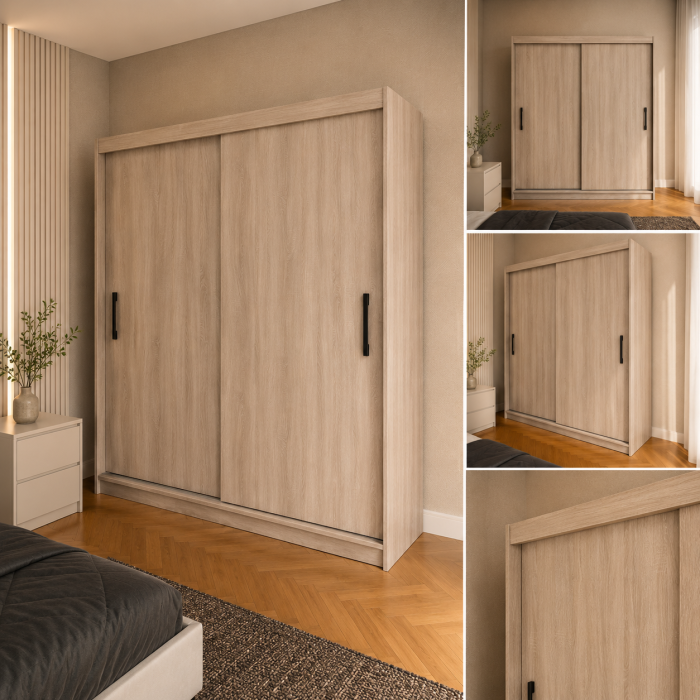 Dressing cu  Usi Culisante, Sonoma, L160 x A60 x H200 [7]