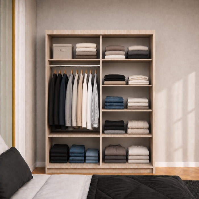 Dressing cu  Usi Culisante, Sonoma, L160 x A60 x H200 [5]