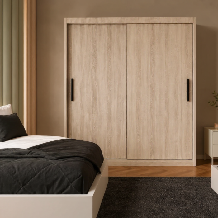 Dressing cu  Usi Culisante, Sonoma, L160 x A60 x H200 [3]