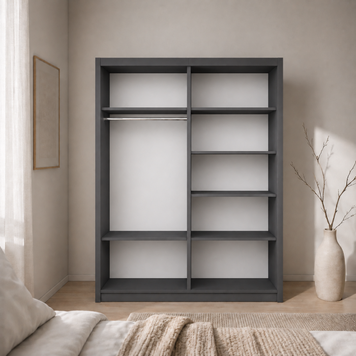 Dressing 160x200 2 Usi cu Oglinda [4]