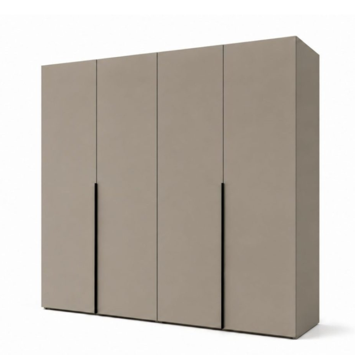 Dulap Dressing 4 usi casmir (bazalt), 160x200x50 [8]