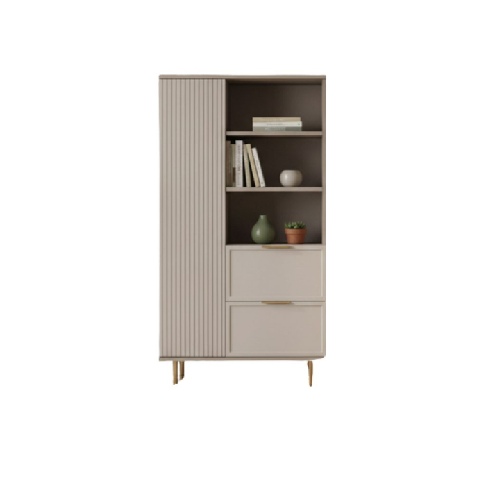 Dulap Living Soft, casmir, MDF frezat vopsit [7]