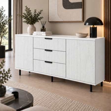 Comode - Comoda Alaska Oak, Fronturi MDF