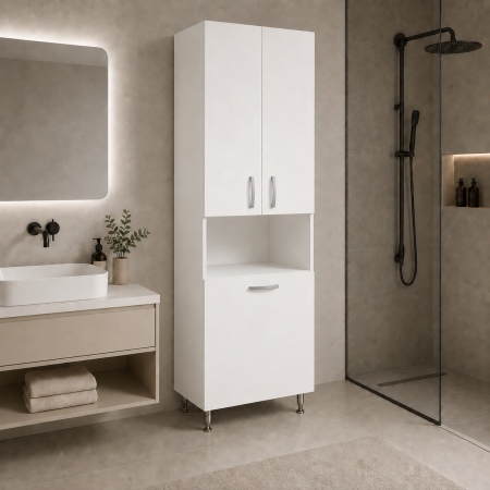 Mobilier Baie - Dulap de Baie cu Cos de rufe
